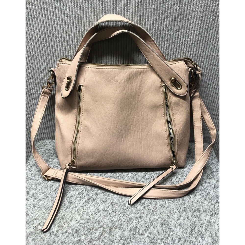 Jessica Simpson Purse Rose Pink Detachable Adjustable Crossbody Strap